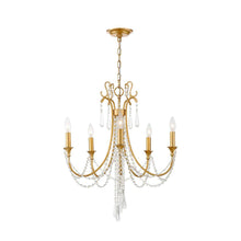 Load image into Gallery viewer, Bailey Collection - Gold Chandelier - gold-1
