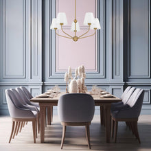 Load image into Gallery viewer, Jori Collection - 5 Lights Chandelier - white
