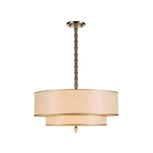 Load image into Gallery viewer, Norwalk Collection - Antique Brass Chandelier
