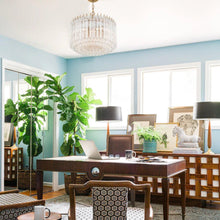 Load image into Gallery viewer, Xavier Collection - 5 Lights Chandelier - Polished Nickel
