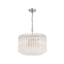 Load image into Gallery viewer, Xavier Collection - 5 Lights Chandelier - Polished Nickel
