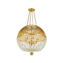 Load image into Gallery viewer, Fiona Collection - Antique Gold Chandelier - gold-1
