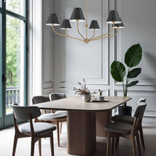 Load image into Gallery viewer, Jori Collection - 6 Lights Chandelier - Black
