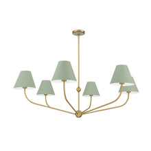 Load image into Gallery viewer, Jori Collection - 6 Lights Chandelier - Green
