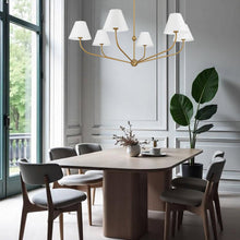 Load image into Gallery viewer, Jori Collection - 6 Lights Chandelier - white
