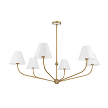 Load image into Gallery viewer, Jori Collection - 6 Lights Chandelier - white
