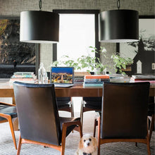 Load image into Gallery viewer, Victor Collection - Pendant - Matte Black &amp; White - Default
