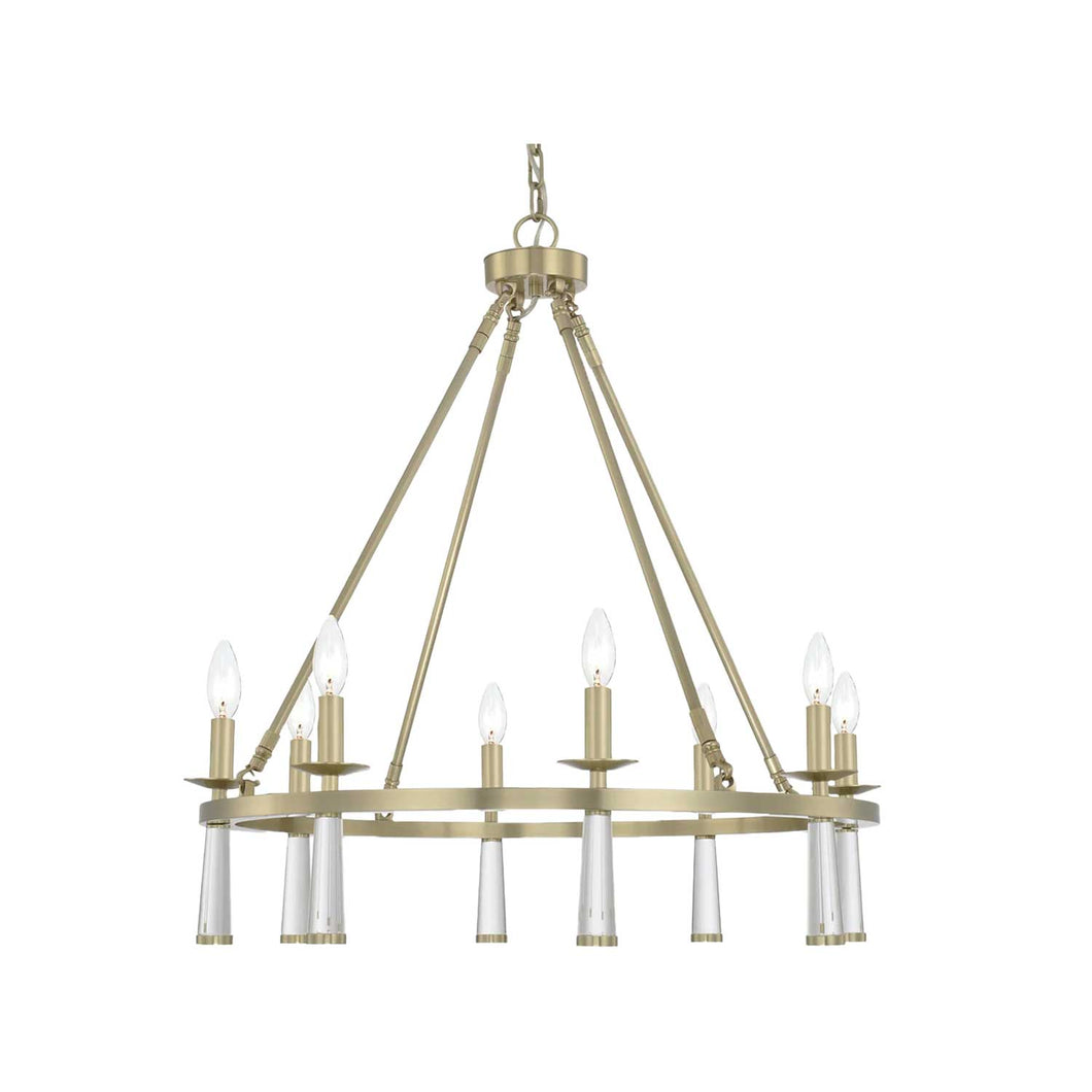 Brinkley Collection - Chandelier - Satin Brass - Default