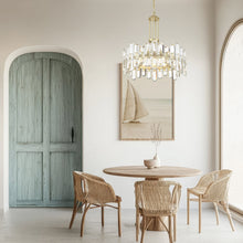Load image into Gallery viewer, Capri Collection - Aged Brass Chandelier - brass-1
