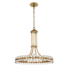 Load image into Gallery viewer, Farris Collection - Aged Brass Chandelier - Default
