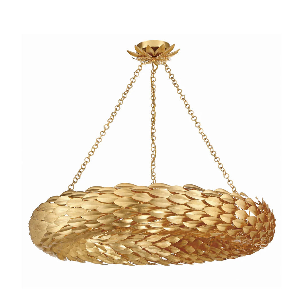 Laurel Collection - Ring Chandelier - Antique Gold - Default