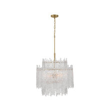 Load image into Gallery viewer, Lofton 8 Lights Chandelier - Satin Brass
