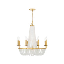 Load image into Gallery viewer, Seneca Collection - 8 Light Gold Chandelier - gold-1
