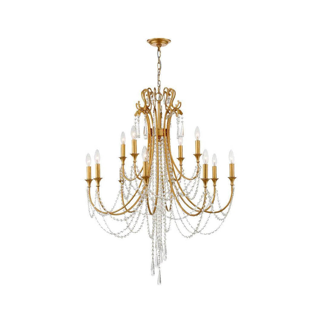 Bailey Collection - Gold Chandelier - gold-1