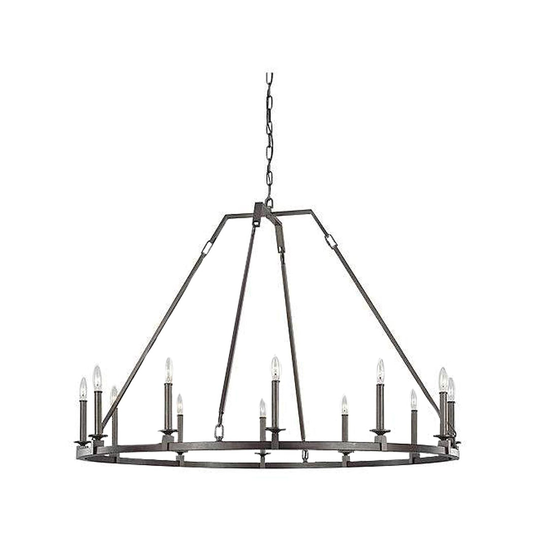 Hinkley Collection - Ring Chandelier - Black - Default