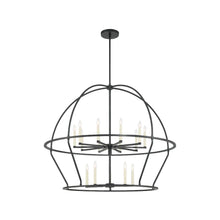Load image into Gallery viewer, Alexa Collection - Chandelier 15 Light - matte-black

