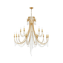 Load image into Gallery viewer, Bailey Collection - Gold Chandelier - gold-1
