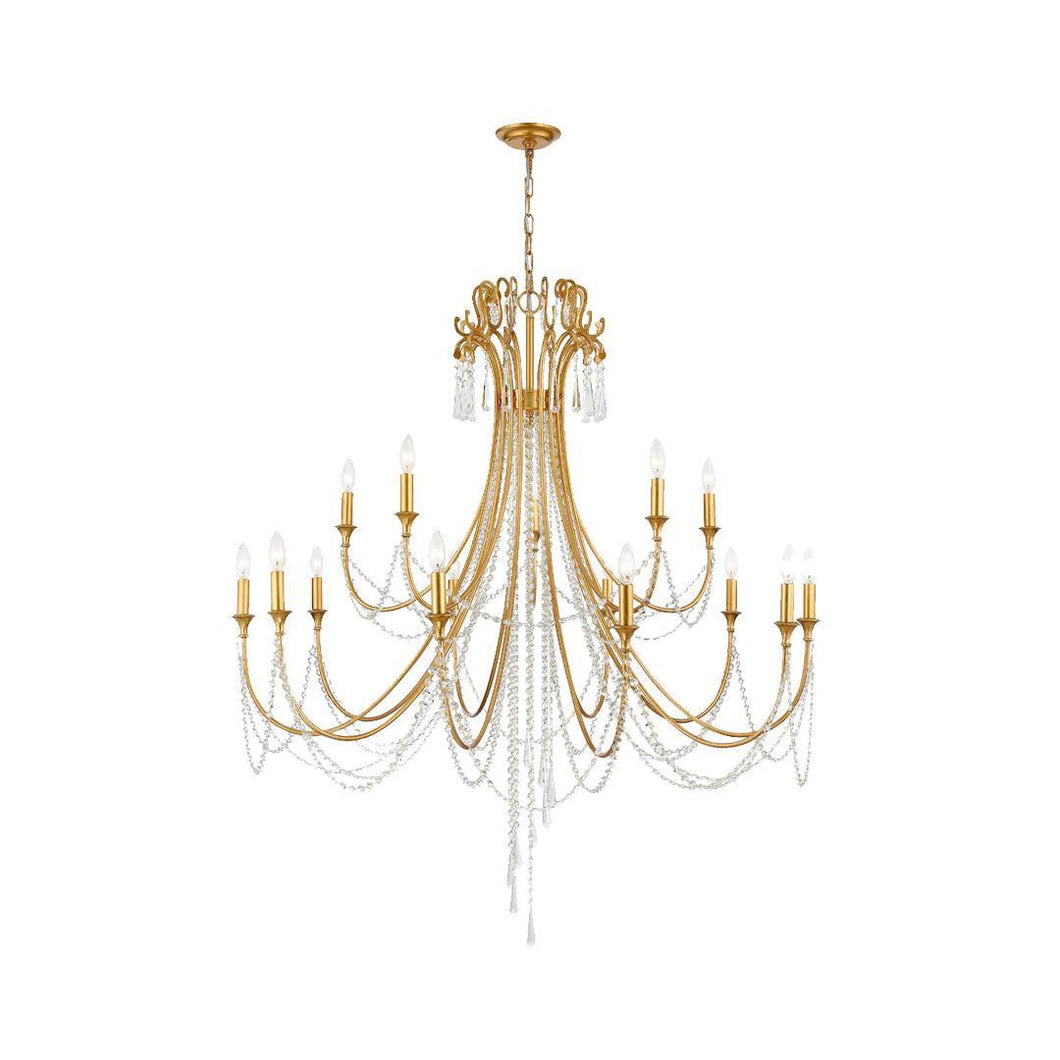 Bailey Collection - Gold Chandelier - gold-1