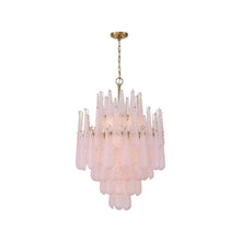 Load image into Gallery viewer, Libby Collection - 16 Lights Chandelier - Blush
