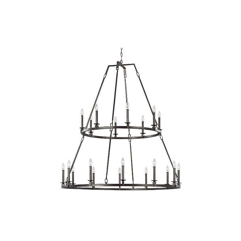 Hinkley Collection - Ring Chandelier - Black - Default
