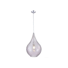 Load image into Gallery viewer, Mediterranean Glass Pendant - Smoke
