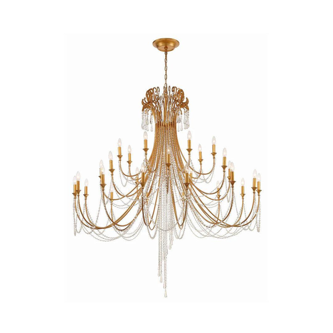 Bailey Collection - Gold Chandelier - gold-1