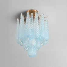 Load image into Gallery viewer, Libby Collection - 4 Lights Semi-Flush - Blue
