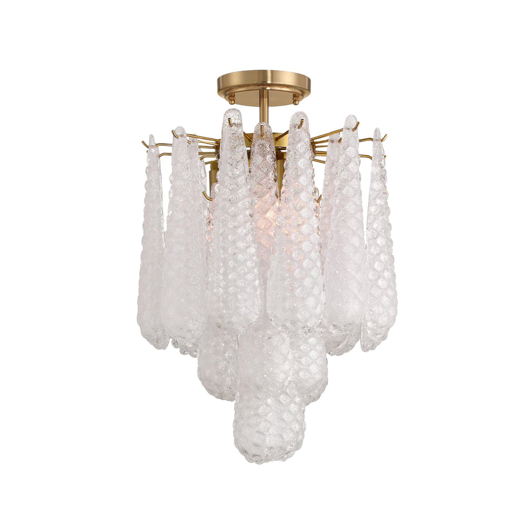 Libby Collection - 4 Lights Semi-Flush - Clear