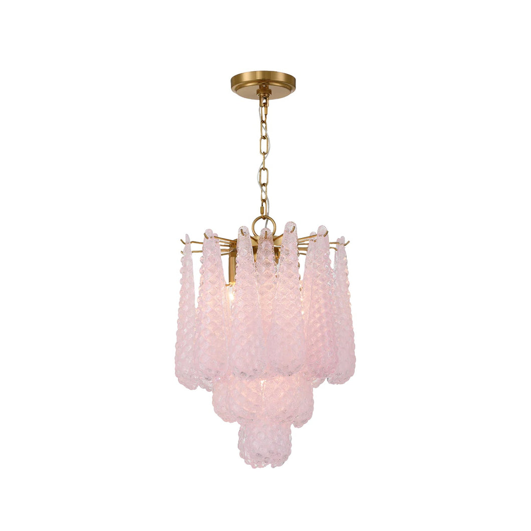 Libby Collection - 4 Lights Pendant - Blush