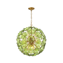 Load image into Gallery viewer, Marselle 9 Lights Pendant - Green
