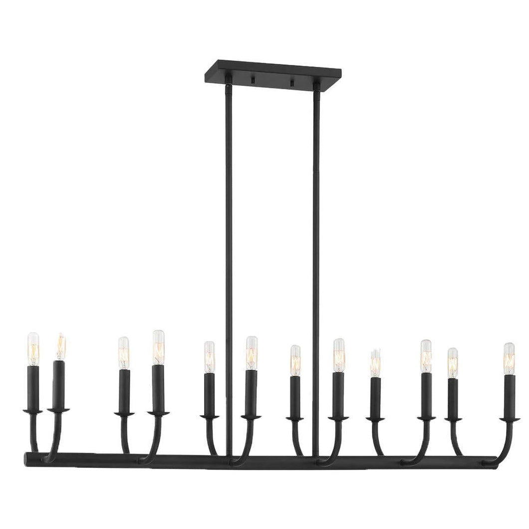 Bleecker Collection - Bar Light - matte-black