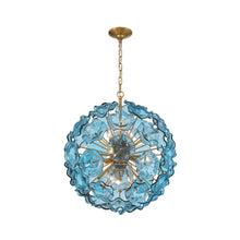 Load image into Gallery viewer, Marselle 9 Lights Pendant - Blue
