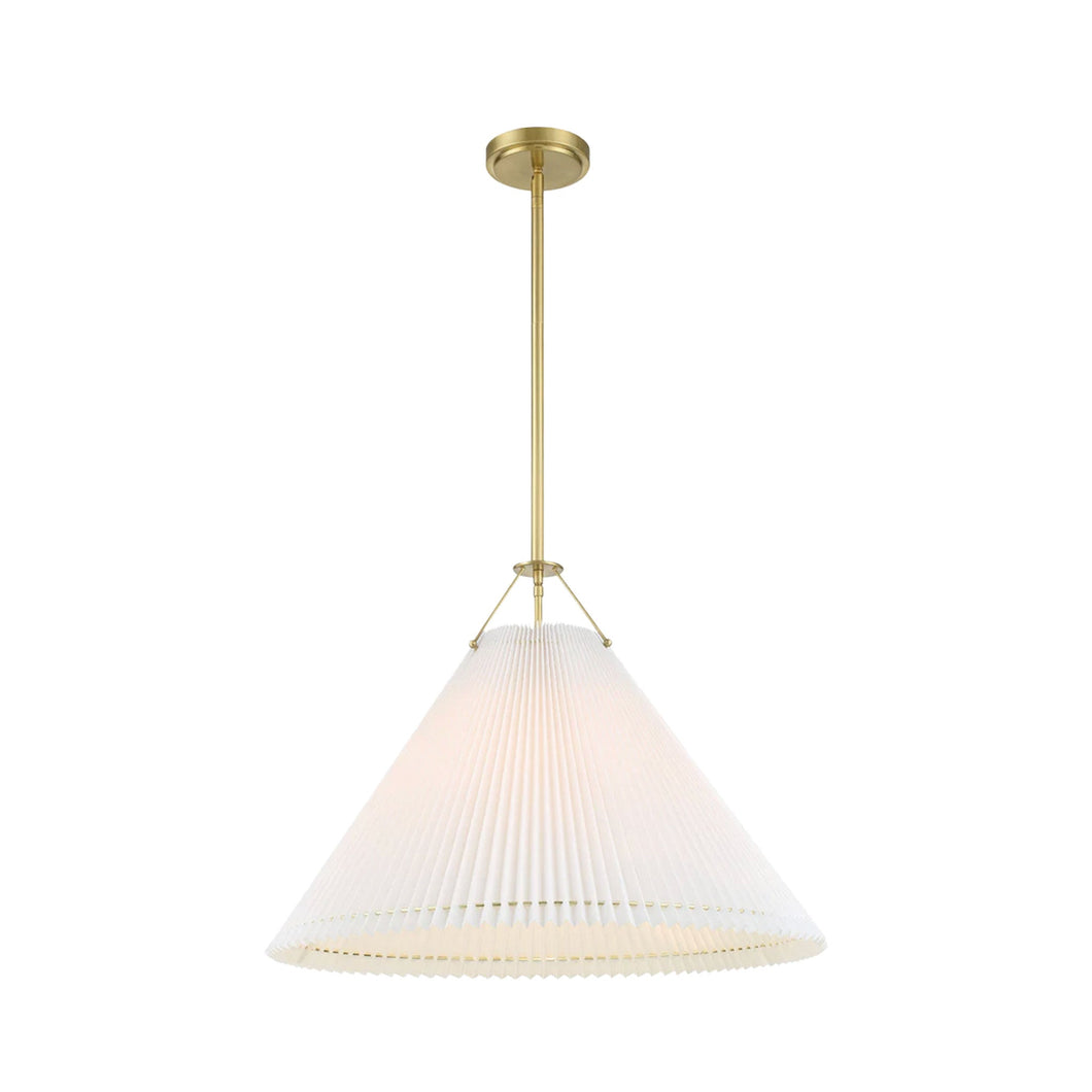 Grayson Collection - Single Pendant - Satin Brass - Default