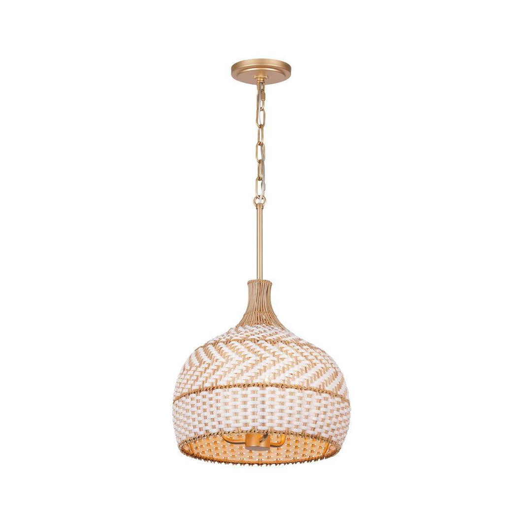 Barzi Collection Pendant - Rattan - Default
