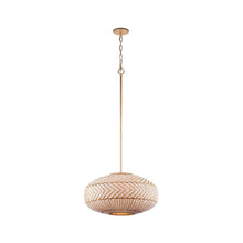 Load image into Gallery viewer, Barzi Collection Pendant - Rattan - Default
