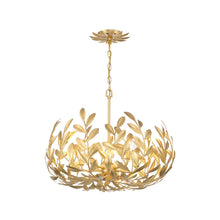 Load image into Gallery viewer, Laurel Collection - Chandelier - Antique Gold - Default
