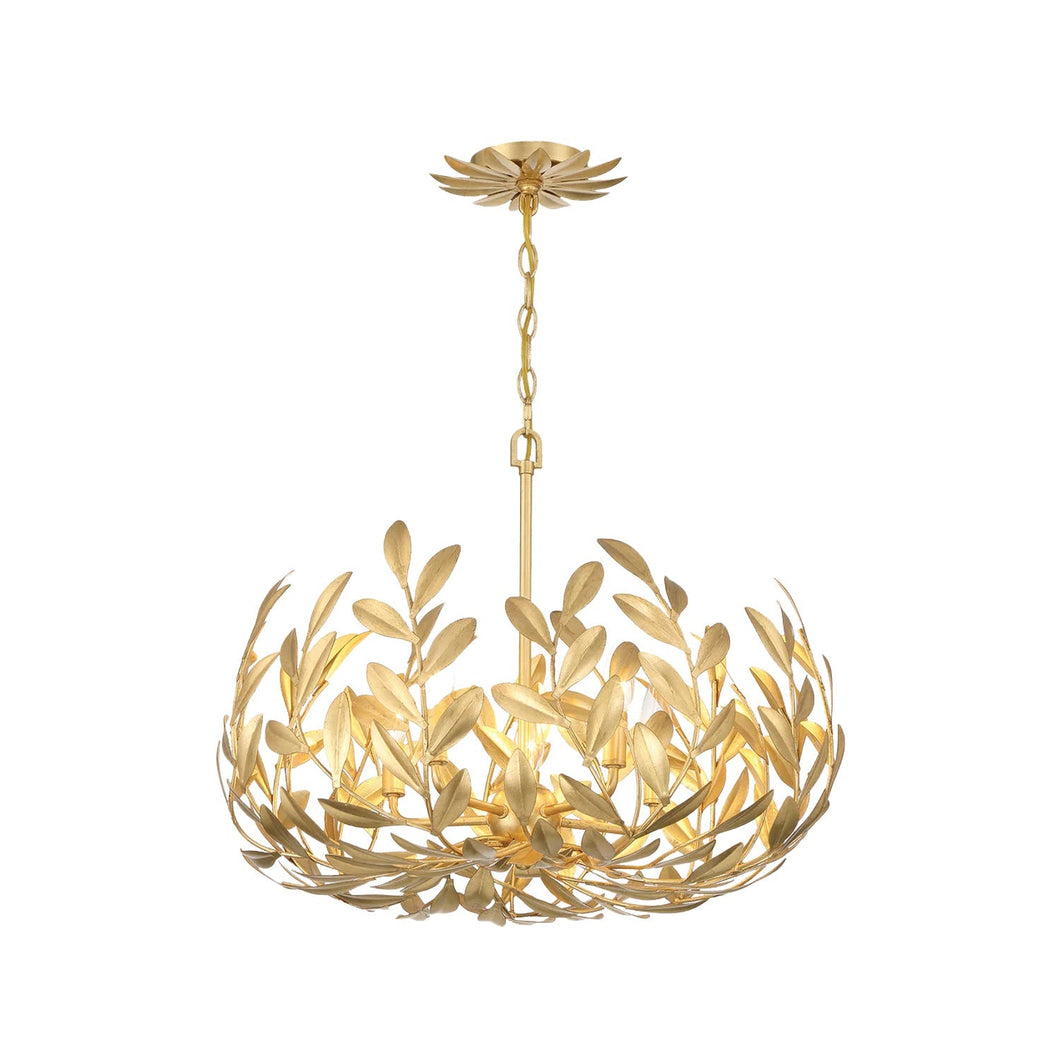 Laurel Collection - Chandelier - Antique Gold - Default