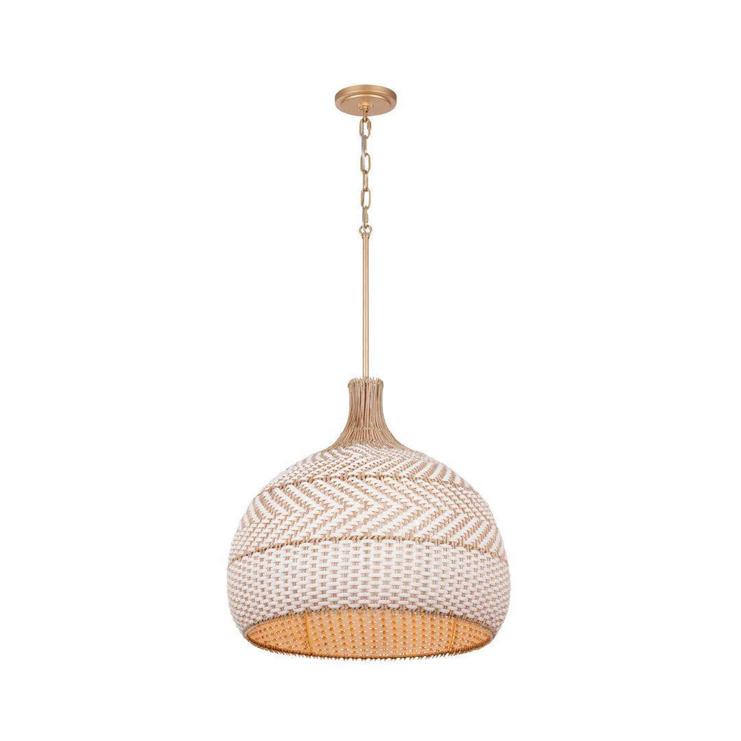 Barzi Collection Pendant - Rattan - Default