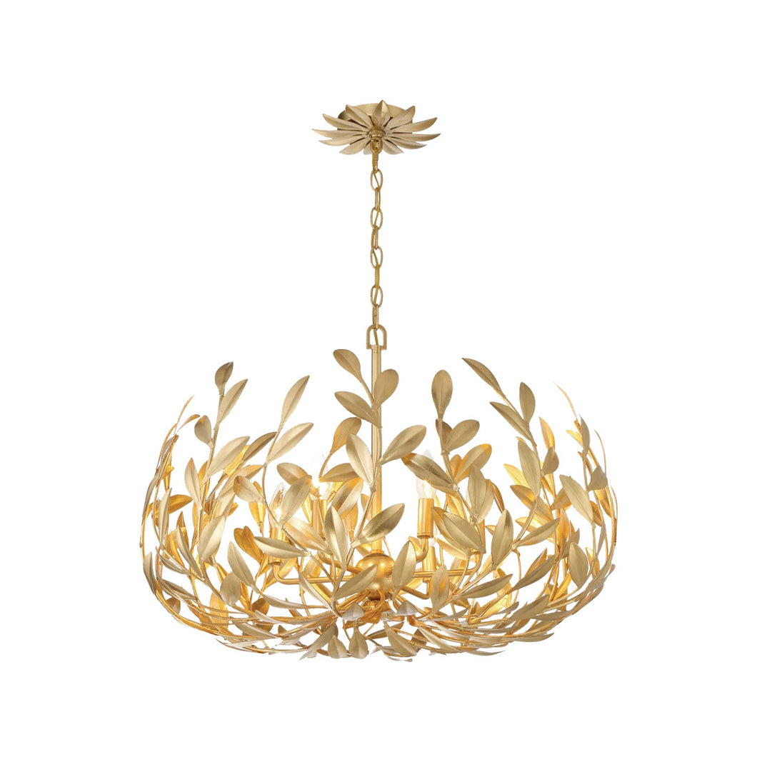 Laurel Collection - Chandelier - Antique Gold - Default