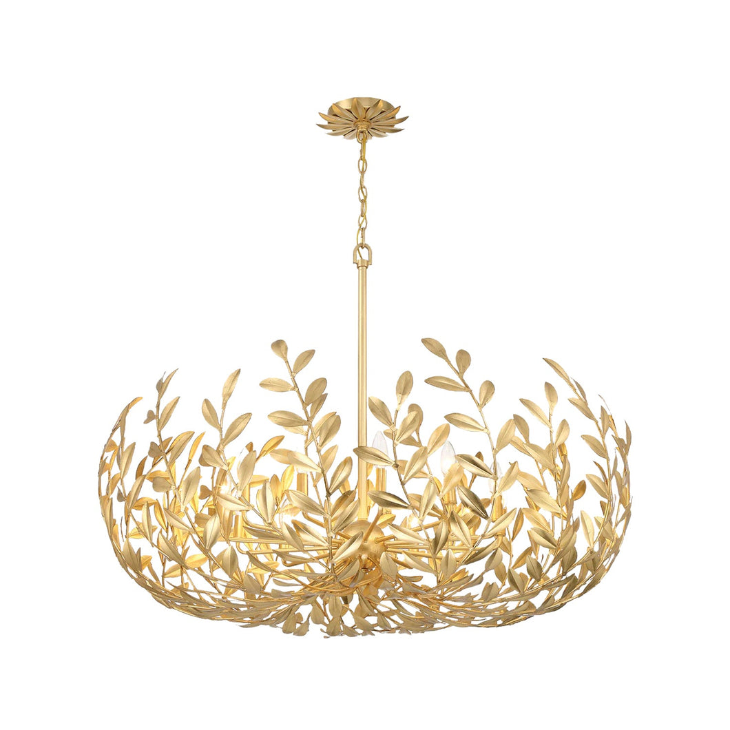 Laurel Collection - Chandelier - Antique Gold - Default