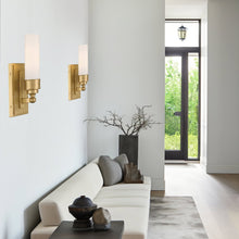 Load image into Gallery viewer, Jarvis 1 Light Wall Sconce - Aged Brass
