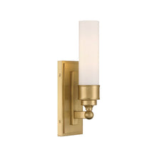 Load image into Gallery viewer, Jarvis 1 Light Wall Sconce - Aged Brass
