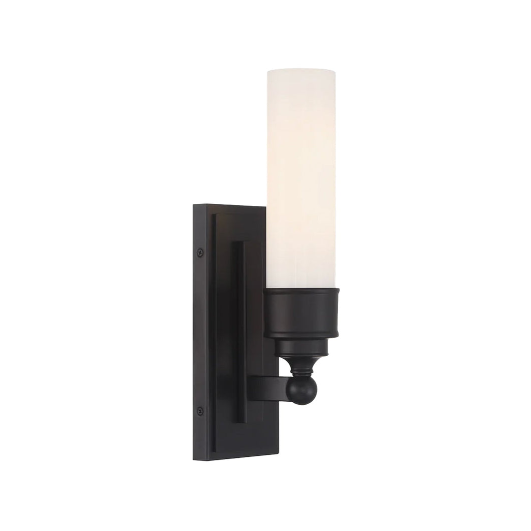 Jarvis 1 Light Wall Sconce - black