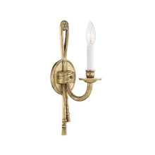 Load image into Gallery viewer, Lola Collection - Polished Brass Wall Sconce - H:38cm - brass-2
