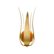 Load image into Gallery viewer, Laurel Collection - 1 Light Wall Sconce - Antique Gold
