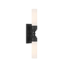 Load image into Gallery viewer, Jarvis 2 Lights Wall Sconce - Black
