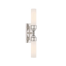 Load image into Gallery viewer, Jarvis 2 Lights Wall Sconce - Polished Nickel
