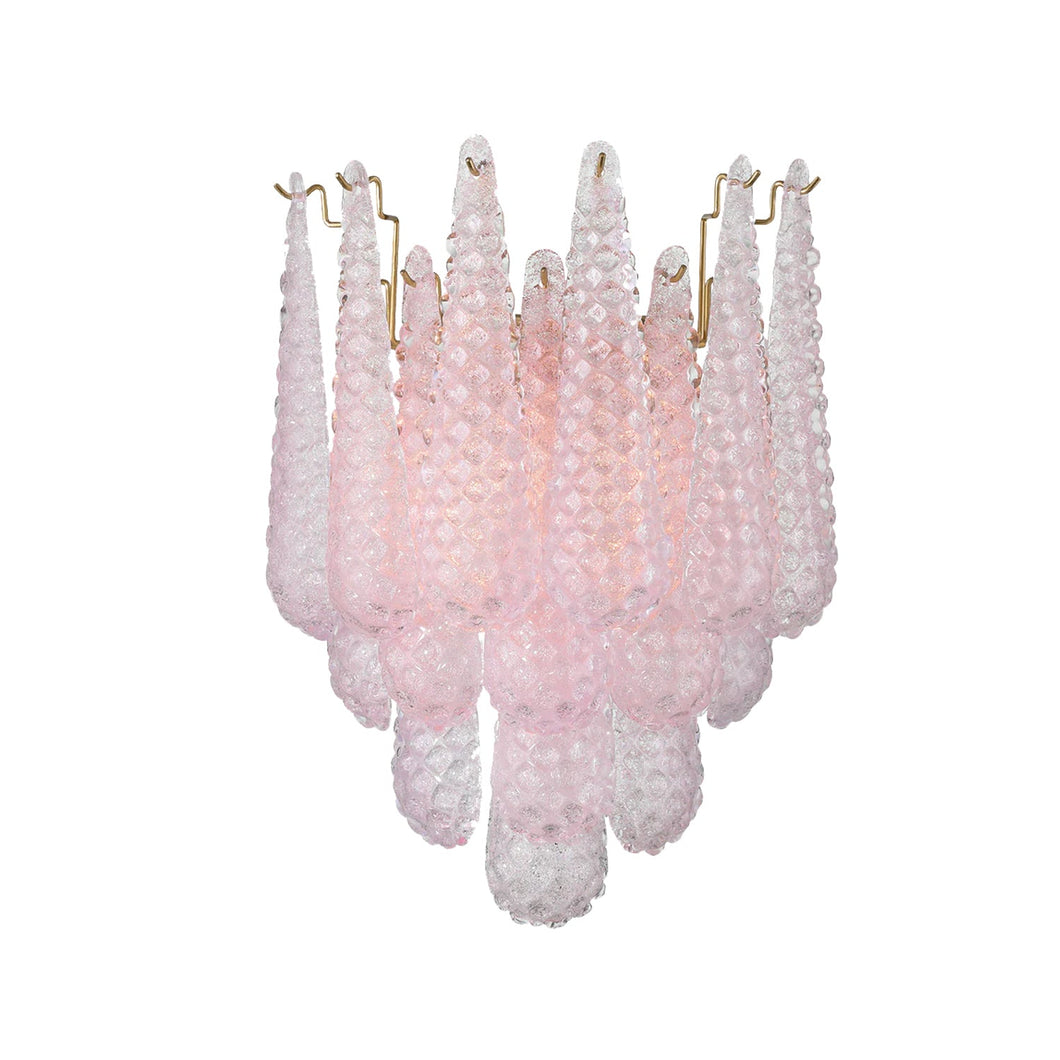 Libby Collection - 2 Lights Wall Sconce - Blush