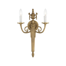 Load image into Gallery viewer, Lola Collection - 2 Light Polished Brass Wall Sconce - H:50cm
