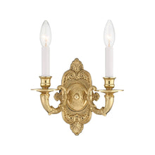 Load image into Gallery viewer, Lola Collection - Polished Brass 2 Lights Wall Sconce - H:12.7cm
